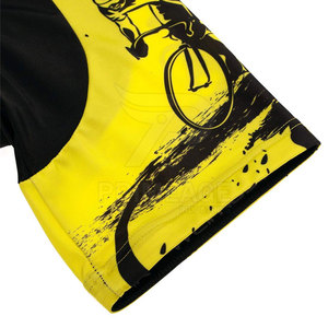 Maillot de cyclisme personnalisé de haute qualité, nouvelle conception, séchage rapide, vente en gros, uniforme de cyclisme respirant - Product Image 4