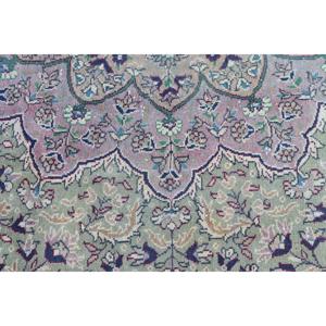 Alfombra Turca Vintage de 6.46x9.8 pies, Alfombra Grande, Alfombra de Lana Azul - Product Image 5