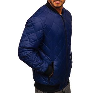 New Stylish Winter Zip up Casual Wear <b>Light</b> Weight Bomber <b>Jacket</b> Premium Quality Men's Windproof Bomber <b>Jacket</b> - Product Image 2