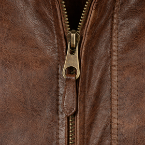 Blouson aviateur en cuir en gros, veste de haute qualité authentique pour hommes, blouson aviateur noir de qualité supérieure, fabricant OEM/ODM - Product Image 4