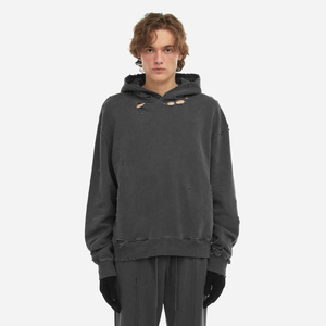 Sudadera con Capucha Personalizada para Hombre, Unisex, 100% Algodón, 280 g/m², Estilo Vintage, Lavado Ácido, Corte Recto - Product Image 4