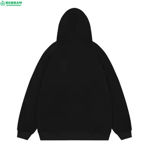 Sweat-shirts à capuche de luxe décontractés pour hommes, doublés polaire, 6XL, 360g, 100% coton, avec logo brodé, vente en gros, hiver - Product Image 1