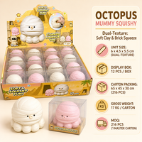 Jouet Squishy Octopus Mummy Southpeak, Blocs de Construction, Jouets Sensoriels Anti-Stress, Vente en Gros, Fabrication OEM