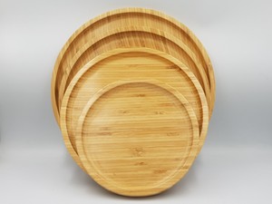 Bandeja de bambú redonda multifunción, el mejor precio, perfecta para cualquier espacio, artesanía de Vietnam, alta calidad - Product Image 5