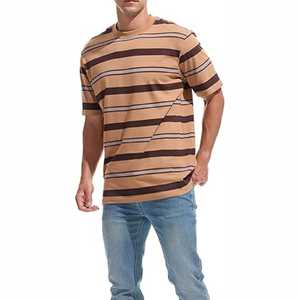 Camisetas Ringer para Hombre para Verano, Logotipos Personalizables, MOQ Bajo, Alta Calidad, Secado Rápido, Tela de Algodón, Camiseta en Venta - Product Image 2