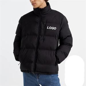 เสื้อแจ็คเก็ตขนเป็ดสีขาวอบอุ่นสำหรับผู้ชาย, เสื้อโค้ทขนเป็ดมีฮู้ดสีทึบเสื้อโค้ทหนาสำหรับใส่กลางแจ้งไซส์พิเศษ - Product Image 2