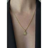 Colgante Cristiano de Querubín Elusivo Hecho a Mano, Oro Sólido de 14k, Joyería Religiosa Hip Hop, Amuleto Único con Patrón de Cara, Alas y Número