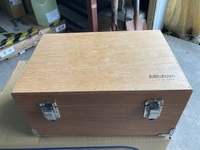 Ensemble de micromètres métriques Mitutoyo de qualité supérieure pour mesures extérieures et intérieures, plage 0-150, 0-300, 150-300, boîte en bois OMST, fabriqué au Japon