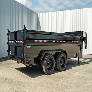 Remolque volquete 7x12 6x12 7x14 Producto de alta demanda para tractor agrícola Compre nuevo Remolque volquete Entrega rápida En stock al por mayor - Product Image 6