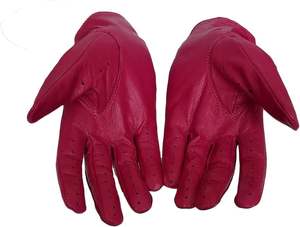 Gants de conduite en cuir véritable personnalisés pour hommes Gants de conduite en cuir de mouton imperméables Gants de conduite d'hiver à écran tactile - Product Image 6