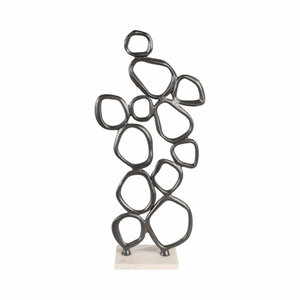 Haute vente nouveau Design Sculpture en métal de regards bulles pour bureau Sculpture de bureau Statue de Table décorative décor à la maison inde - Product Image 1