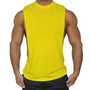 Men's New Design <b>Oversized</b> Gym Quick Dry Tanktop Singlets Breathable Knitted Basketball Training <b>Vest</b> <b>Tops</b> 2025 - Product Image 1