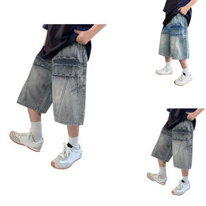 Jeans Jorts de nuevo estilo hechos a medida, diseña tus propios jeans Jorts hechos en Pakistán para adultos. - Product Image 1
