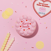 Crème Cushion Coréenne Végane Merrymonde HAPPY YOUR DAY Effet Blanchissant Éclaircissant Peau Radieuse Correction Adhésion - Meilleure Vente