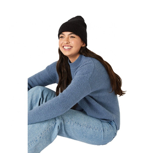 หมวกบีนนี่ผ้าแจ็คการ์ดแนววินเทจลาเดียมีดีไซน์ใหม่ล่าสุดน้ำหนักเบานุ่มอบอุ่นกลางแจ้งชุดกีฬาลำลองปรับสีได้ทั้งชายและหญิง - Product Image 6