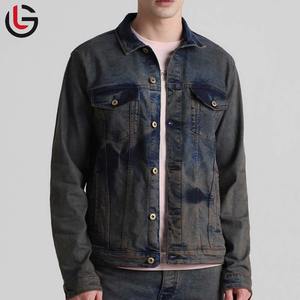 En stock Qualité supérieure Vêtements décontractés rapide Vestes en jean pour hommes Fabriqué au Pakistan Veste en jean pour hommes - Product Image 1