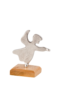 Ferry con cuerno de soplado, escultura de Metal con acabado plateado creativo hecho a mano para mesa y escritorio, decoración creativa de Villa interior para Decoración - Product Image 3