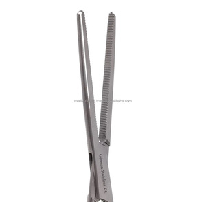 Pinzas Hemostáticas Pean de 7 Pulgadas de Alta Calidad, Mandíbulas Rectas, Acero Inoxidable Alemán, Empuñadura Rosa, Instrumento Quirúrgico Manual Reutilizable, CE ISO - Product Image 4