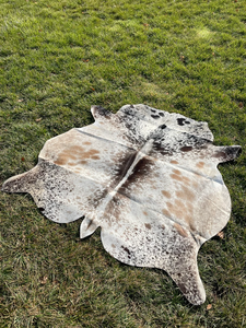 Alfombra de cuero de vaca alfombra de piso de cuero Alfombra de piel de vaca de pelo tricolor genuino, Alfombra de piel de vaca alfombras de cuero de vaca - Product Image 3