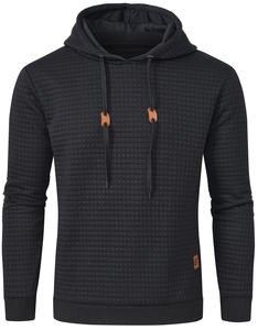 เสื้อฮู้ดผ้าฝ้าย100% สำหรับผู้ชายปรับแต่งสีและป้าย2025ได้ - Product Image 1