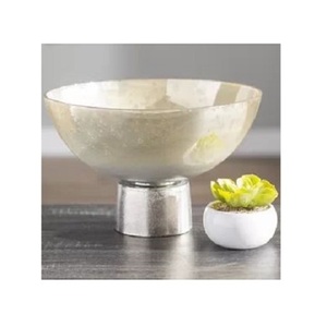Cuenco de frutas secas martillado de aluminio con el cuenco decorativo de la forma redonda de la mejor calidad para el uso de la boda del hotel - Product Image 2