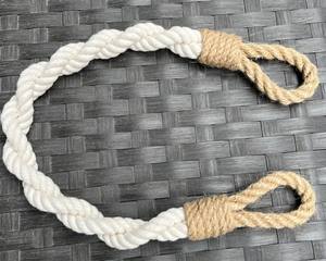 Abrazaderas para Cortinas de Cuerda de Algodón: Decoración Náutica para Ventanas - Product Image 2