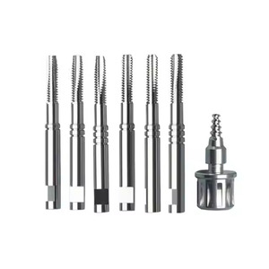 Perceuse d'implant dentaire promotionnelle bon marché Kit d'outils de forets chirurgicaux pour fraises Perceuse droite corticale conique à cône torsadé - Product Image 1