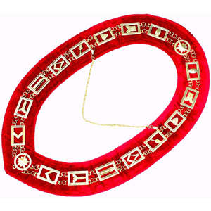 Col maçonnique personnalisé avec chaîne personnalisée, collier de haute qualité, léger, vente en gros - Product Image 5