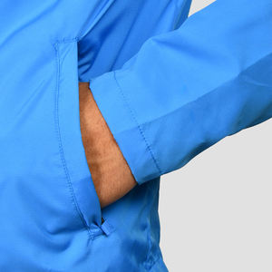 Veste coupe-vent personnalisée grande taille à la mode pour hommes, légère et respirante, veste confortable en tissu chaud portée par hommes - Product Image 5