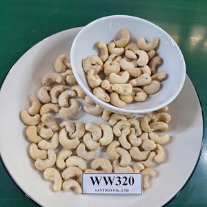 Anacardos W320 Kaju Badam exportados a Oriente Medio, anacardos EU SANTIGO Vietnam W320 - Product Image 1