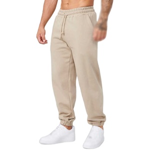 Pantalon de jogging personnalisé avec logo, grande taille, pour homme, décontracté, ample, pour l'entraînement, le sport et le fitness - Product Image 1