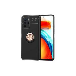 Coque en silicone premium Netzy SAFA Ravel Series pour Poco X3 GT, noir et or rose de luxe, compatible avec Poco X4 Pro 5G - Product Image 1