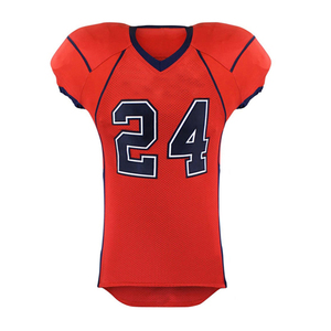 Camiseta de fútbol americano de poliéster Spandex con estampado digital de talla grande para jóvenes Buffalo Bills Josh Allen - Product Image 2