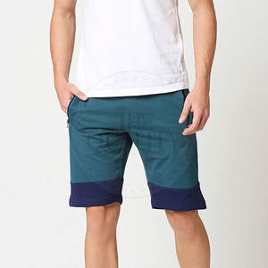 Último diseño 100% algodón sólido hombres gimnasio pantalones cortos secado rápido característica cintura media cordón cierre adulto tamaño Pakistán fabricado - Product Image 4