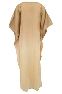 Robe Maxi d'été de Bohème avec broderie à la main, tissu rayonne, col en V, robe de soirée à demi-manches pour femmes, robe longue pour femmes - Product Image 6