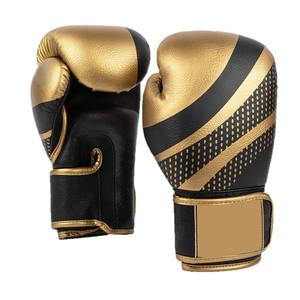 Gants de boxe d'entraînement professionnels personnalisés pour hommes adultes lestés à lacets en cuir véritable imperméables à séchage rapide - Product Image 1