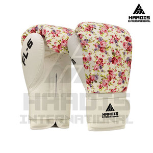 Gants de boxe en cuir de peau de vache véritable personnalisés multicolores durables et confortables pour le combat et l'entraînement professionnels - Product Image 5