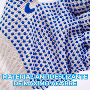 Guanti di Sicurezza in Cotone Traspirante con Perline Antiscivolo Protezione Premium per il Lavoro - Product Image 4