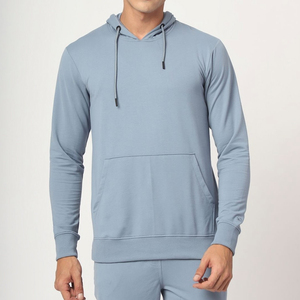 Nouveau meilleur sweat à capuche surdimensionné pour hommes 350GSM respirant polaire confortable coupe ample sweats à capuche imprimés - Product Image 6