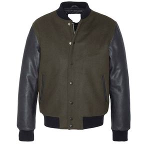 Veste universitaire pour homme sur mesure - Cuir durable, chauffée, séchage rapide, écologique, respirante, hiver, haute rue, 2026 - Product Image 1