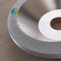 Disque abrasif électrolytique 11C9 Diamond Bowl pour affûtage de carbure, ébavurage et affûtage de précision sur affûteuse universelle