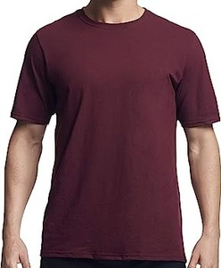 Tee-shirt à manches courtes teint en vêtements pour hommes T-Shirt teint en vêtements fit wash after wash hot selling casual tee - Product Image 5