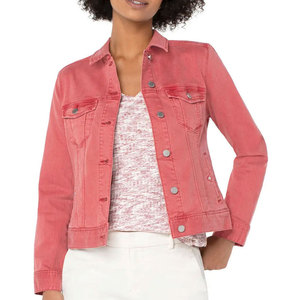 Vestes en jean pour femmes de qualité supérieure fabriquées au Pakistan, design personnalisé, vente en gros de vestes en jean pour femmes - Product Image 1