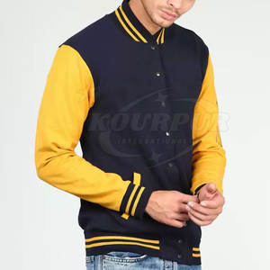 Chaqueta con letras de diseño único personalizado para hombre, cuello levantado, gran calidad, 100% algodón, temporada de invierno, talla adulta - Product Image 5