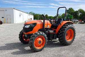 รถแทรกเตอร์ Kubota M6060HD คุณภาพดีที่สุด ขับเคลื่อน 4 ล้อ กำลัง 60 แรงม้า 75 แรงม้า 80 แรงม้า 120 แรงม้า รถแทรกเตอร์สำหรับงานเกษตร เครื่องจักรกลการเกษตร มีจำหน่าย - Product Image 6