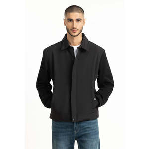 Chaquetas Casuales de Otoño y Primavera, Corte Regular, con Cuello Alto y Cierre de Cremallera, Talla XL, MN-JKT-WS25-124 - Product Image 1