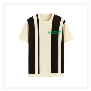T-shirt pour homme en coton mélangé avec logo imprimé personnalisé, taille plus, nouvelle mode, écologique, respirant, taille adulte - Product Image 6