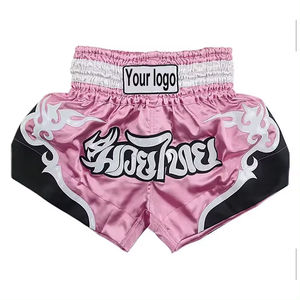 Venta al por mayor Muay Thai Shorts Kick Boxing personalizado de alta calidad Muay Thai Boxing Fight Sublimated Shorts para hombres precio barato - Product Image 4