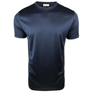 เสื้อยืดผู้ชายแขนสั้นคอกลมทรงโอเวอร์ไซส์ สไตล์ไฮสตรีท คุณภาพสูง ระบายอากาศได้ดี เป็นมิตรกับสิ่งแวดล้อม รุ่นใหม่ล่าสุด รับผลิตตามแบบ OEM - Product Image 2