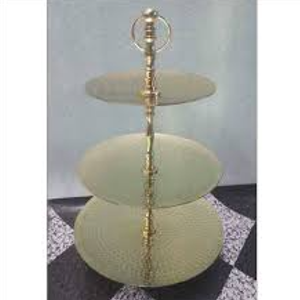 Soporte de pastel hecho a mano de Metal de diseño antiguo para centro de mesa de boda más precioso y lujoso para proveedores mayoristas - Product Image 2